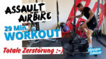 Airbike Workout - HIIT Cardio Zirkel mit dem Assault Airbike